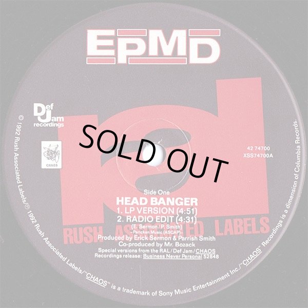 画像2: EPMD - Head Banger/Scratch Bring It Back  12"