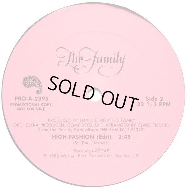 画像3: The Family - High Fashion  12"