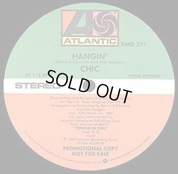 画像1: Chic - Hangin'  12"