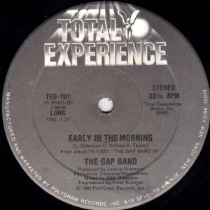 画像: The Gap Band - Early In The Morning 12"