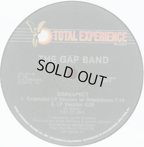 画像2: The Gap Band - Disrespect  12"