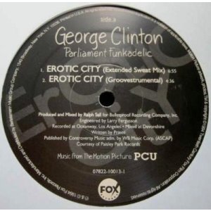 画像: George Clinton - Erotic City/Stomp  12"