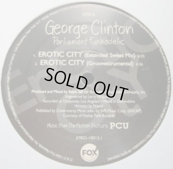 画像1: George Clinton - Erotic City/Stomp  12"