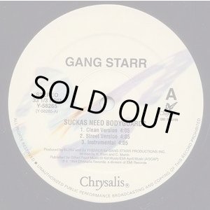 画像: Gang Starr - Suckas Need Bodyguards/The ? Remainz 12"