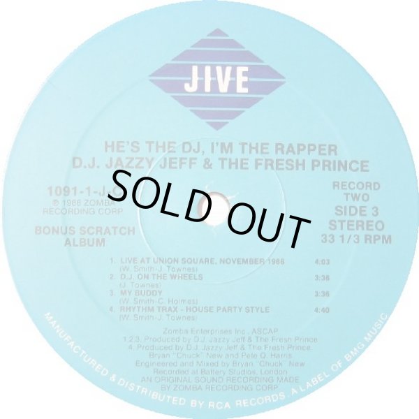 画像4: D.J. Jazzy Jeff & The Fresh Prince - He's The DJ, I'm The Rapper  2LP