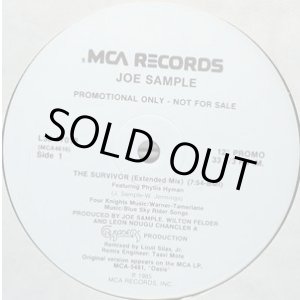 画像: Joe Sample (of Crusaders) feat: Phyllis Hyman - The Survivor  12"