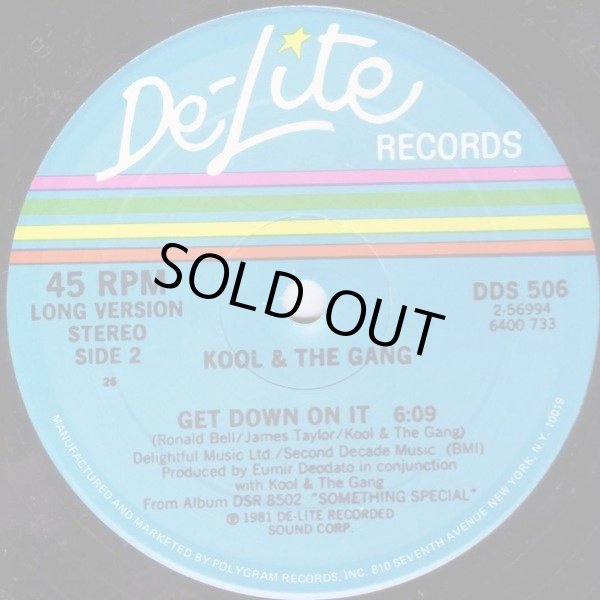 画像2: Kool & The Gang - Let's Go Dancing (Ooh, La La, La)/Get Down On It  12"