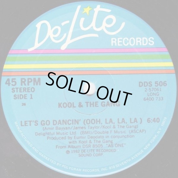 画像1: Kool & The Gang - Let's Go Dancing (Ooh, La La, La)/Get Down On It  12"