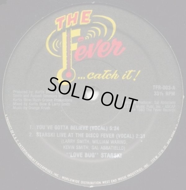画像1: Love Bug Starski - You've Gotta Believe/Live At The Disco Fever (Doubled！) 12"X2