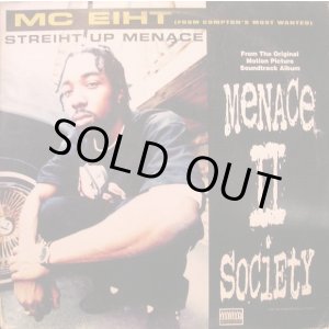 画像: MC Eiht - Streiht Up Menace 12"