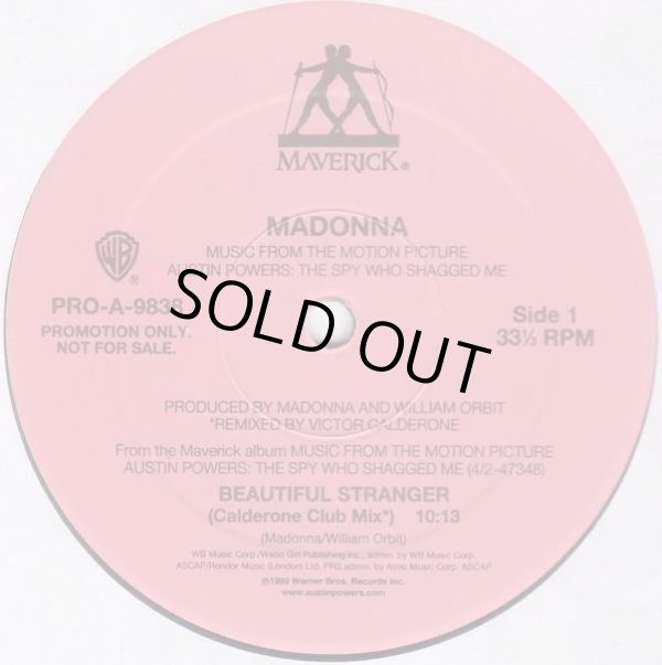 画像1: Madonna - Beautiful Stranger  12"