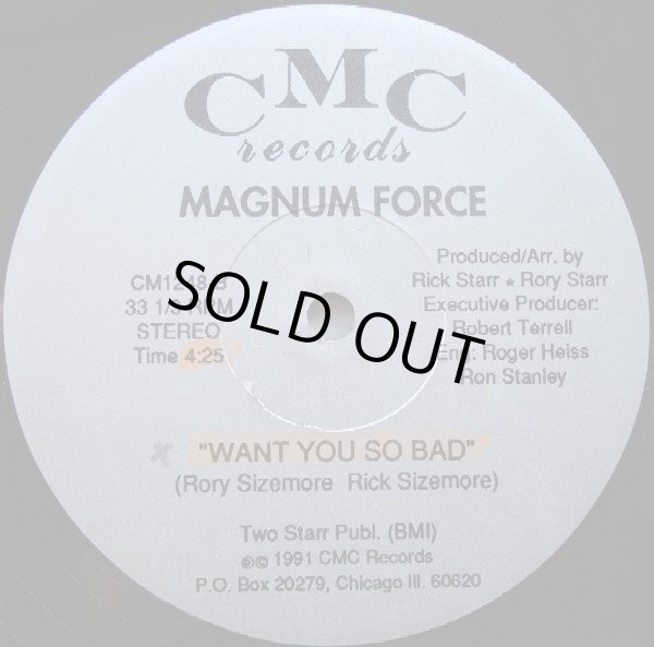 画像2: Magnum Force - Say Goodbye/Want You So Bad  12"