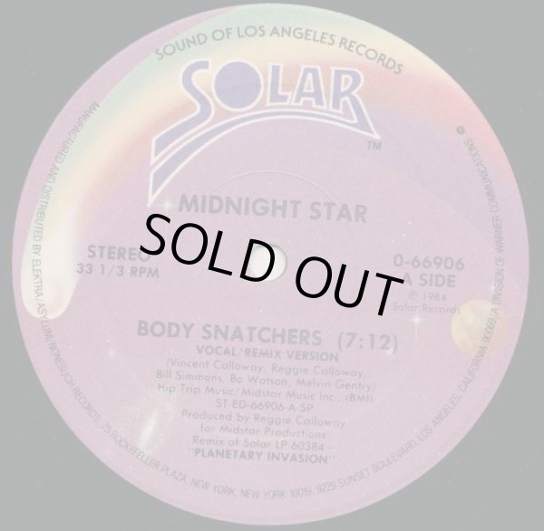 画像1: Midnight Star - Body Snatchers/Curious  12"
