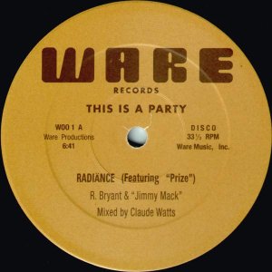 画像: Radiance - This Is A Party/The "Micstro" 12"
