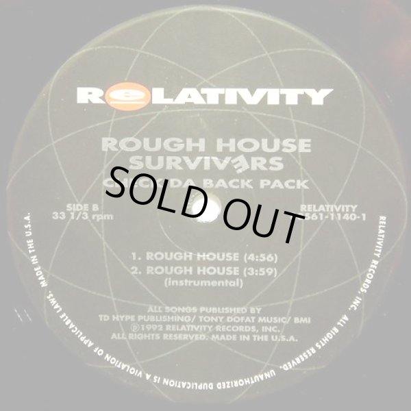 画像3: Rough House Survivers - Check Da Back Pack/Rough House  12"