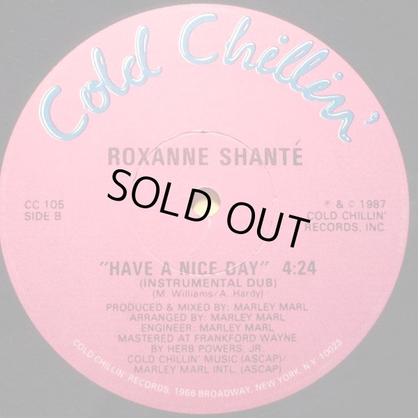 画像3: Roxanne Shante - Have A Nice Day  12"