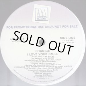 画像: Shanice - I Love Your Smile (Radio Edit 3:46/LP Vers 4:14/Inst 4:14)  12"