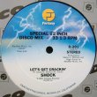画像1: Shock - Let's Get Crackin'/Shock Talk 12"