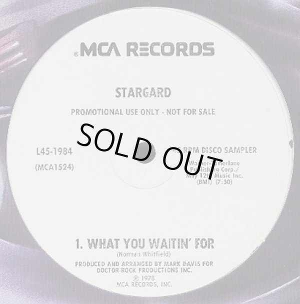 画像1: Stargard - What You Waitin' For  12"