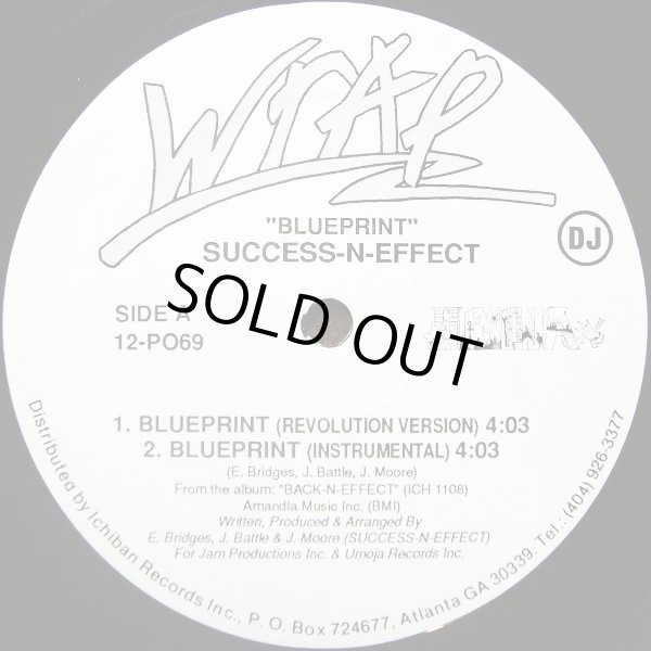 画像2: Success-N-Effect - Blueprint/Rhymes That Thrill Ya  12"