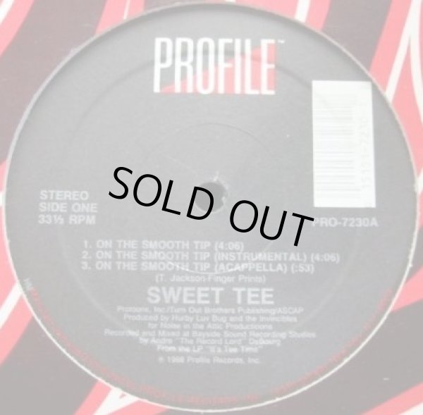 画像2: Sweet Tee - On The Smooth Tip/As The Beat Goes On  12"