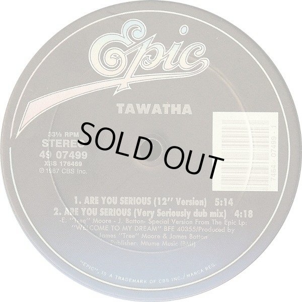 画像1: Tawatha - Are You Serious ?/Love Goes Higher  12"