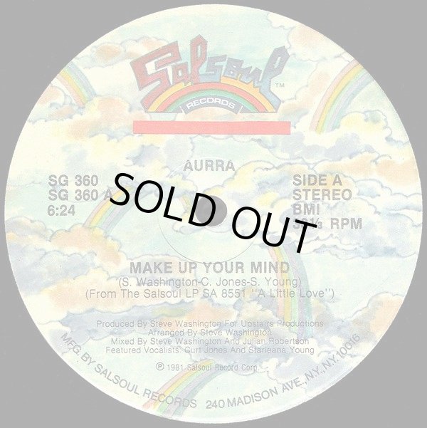 画像1: Aurra - Make Up Your Mind  12"  