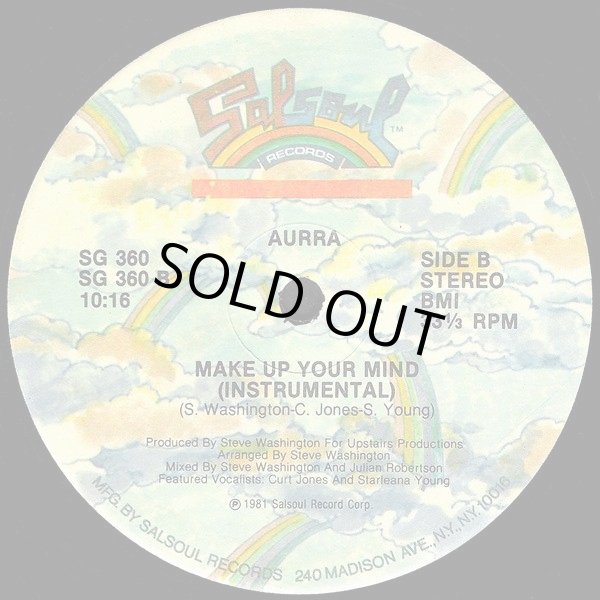 画像2: Aurra - Make Up Your Mind  12"  