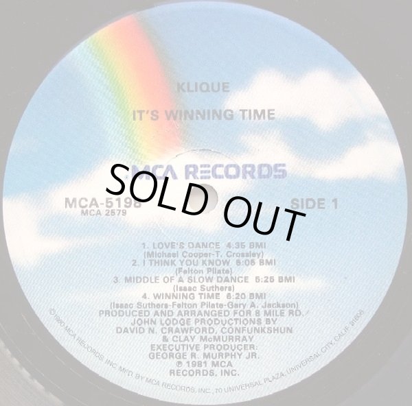 画像2: Klique - It's Winning Time  LP