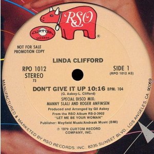 画像: Linda Clifford - Don't Give It Up/Sweet Melodies  12"
