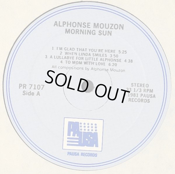 画像2: Alphonse Mouzon - Morning Sun  LP