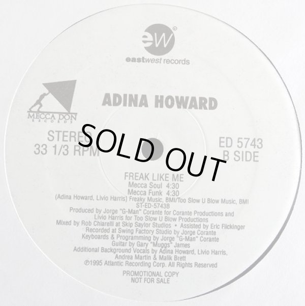 画像3: Adina Howard - Freak Like Me (Promo Remixes)  12"