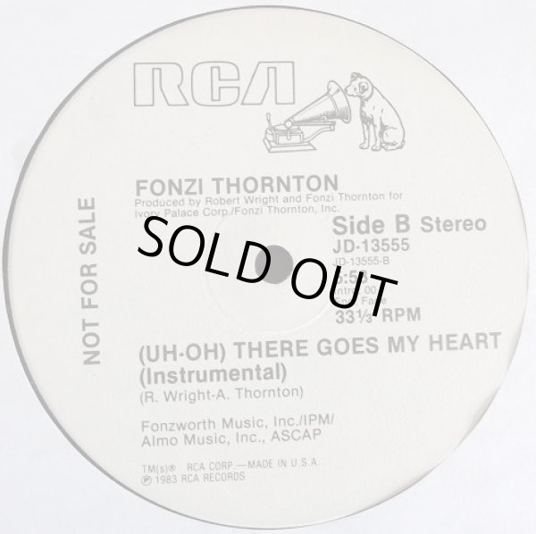画像2: Fonzi Thornton - (Uh-Oh) There Goes My Heart  12"