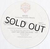 画像: Maze Featuring Frankie Beverly - Can't Get Over You  12"