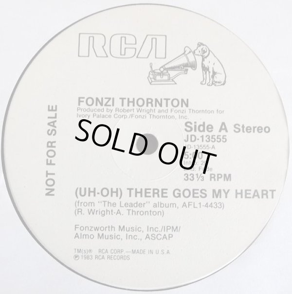 画像1: Fonzi Thornton - (Uh-Oh) There Goes My Heart  12"
