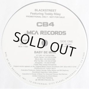 画像: Blackstreet - Baby Be Mine (9Vers Promo)  12"  
