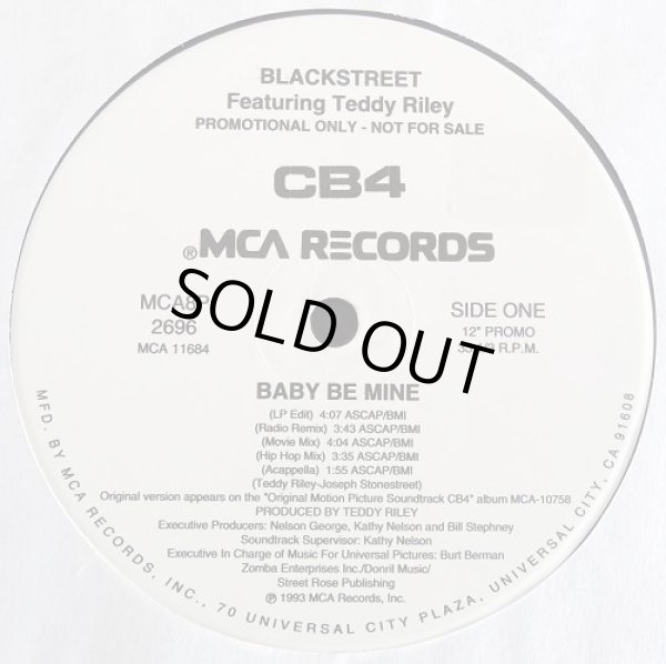 画像1: Blackstreet - Baby Be Mine (9Vers Promo)  12"  