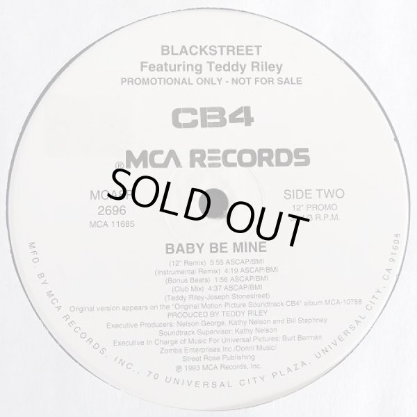 画像2: Blackstreet - Baby Be Mine (9Vers Promo)  12"  