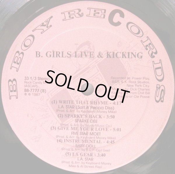 画像3: V.A - B.Girls Live & Kicking  LP