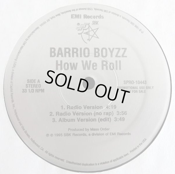 画像2: Barrio Boyzz - How We Roll (5 Vers)  12"