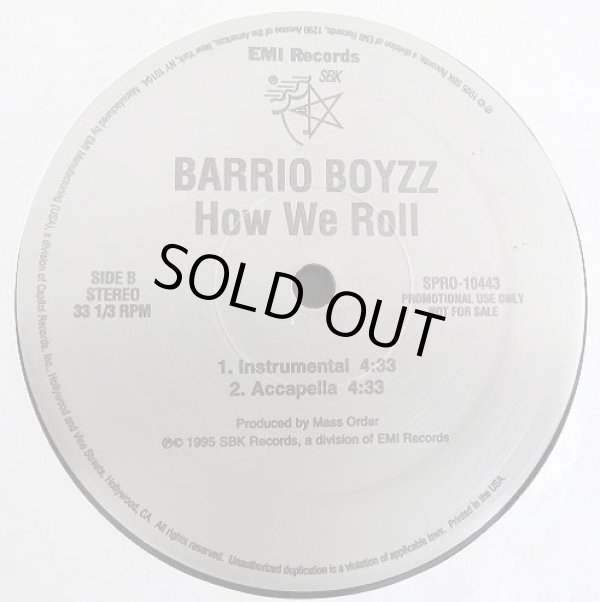 画像3: Barrio Boyzz - How We Roll (5 Vers)  12"