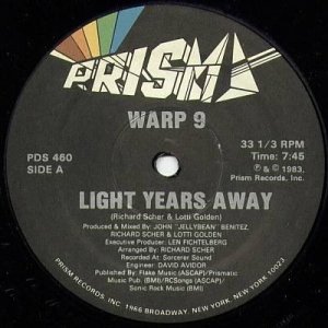 画像: Warp 9 - Light Years Away  12"