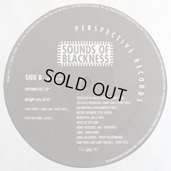 画像3: The Sounds Of Blackness - Optimistic (5Vers Double Pack Promo)  12"X2