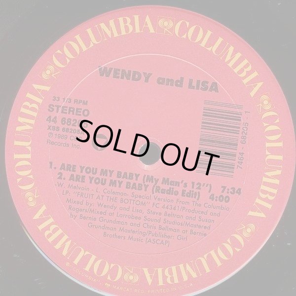 画像2: Wendy & Lisa - Are You My Baby  12"