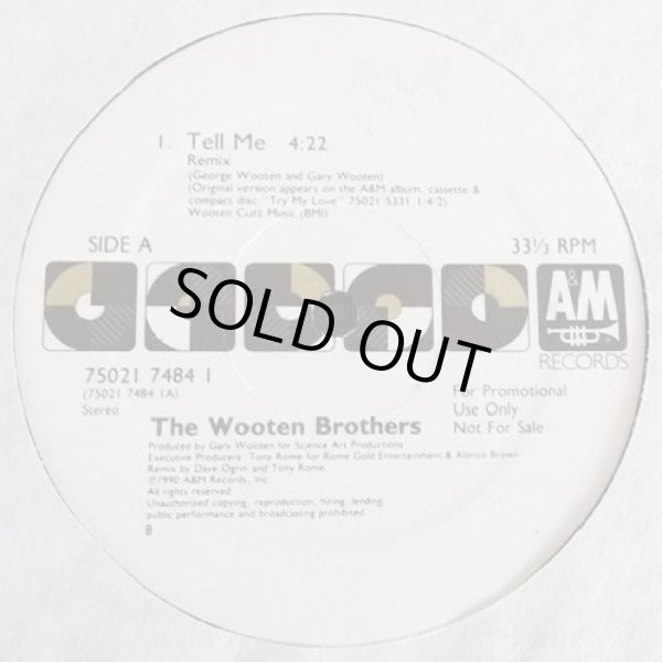 画像1: The Wooten Brothers - Tell Me  12"