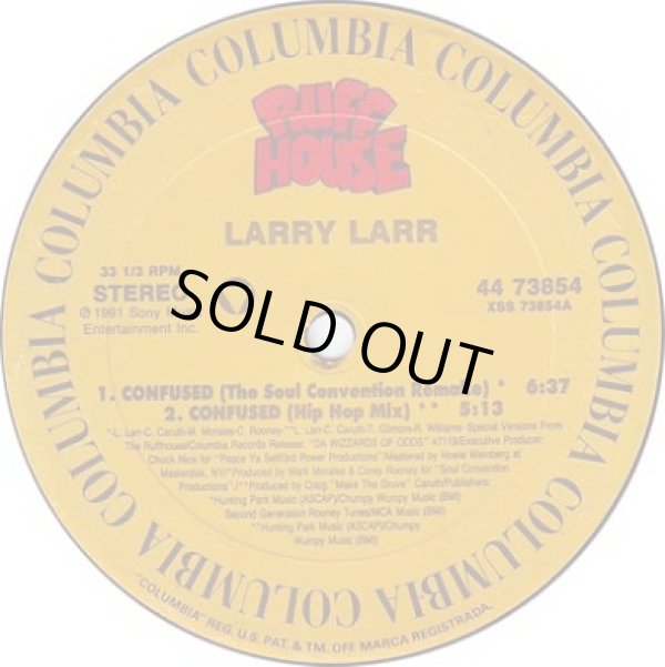 画像2: Larry Larr - Confused/Keep On Y'all  12"