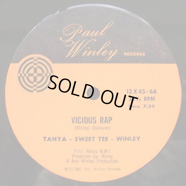 画像1: Tanya - Sweet Tee - Winley/Cymande - Vicious Rap/Bra  12"