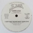 画像2: Carrie Lucas - Men/I Just Can't Do Without Your Love  12"