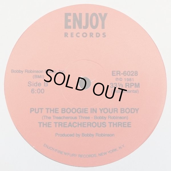 画像2: The Treacherous Three - Put The Boogie In Your Body  12" 