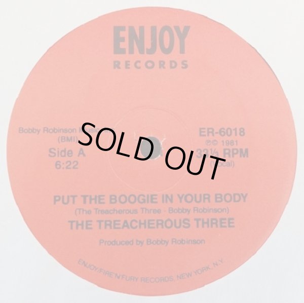 画像1: The Treacherous Three - Put The Boogie In Your Body  12" 